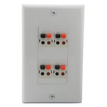 

114 X 70 Style 4.0 banana sound box speaker wall plate
