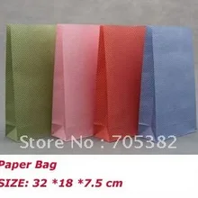32x18x7,5 см Большой размер крафт-пакет для бумаг подарочные сумки для покупок комплект для использования в домашнем хозяйстве поставки(SS-172