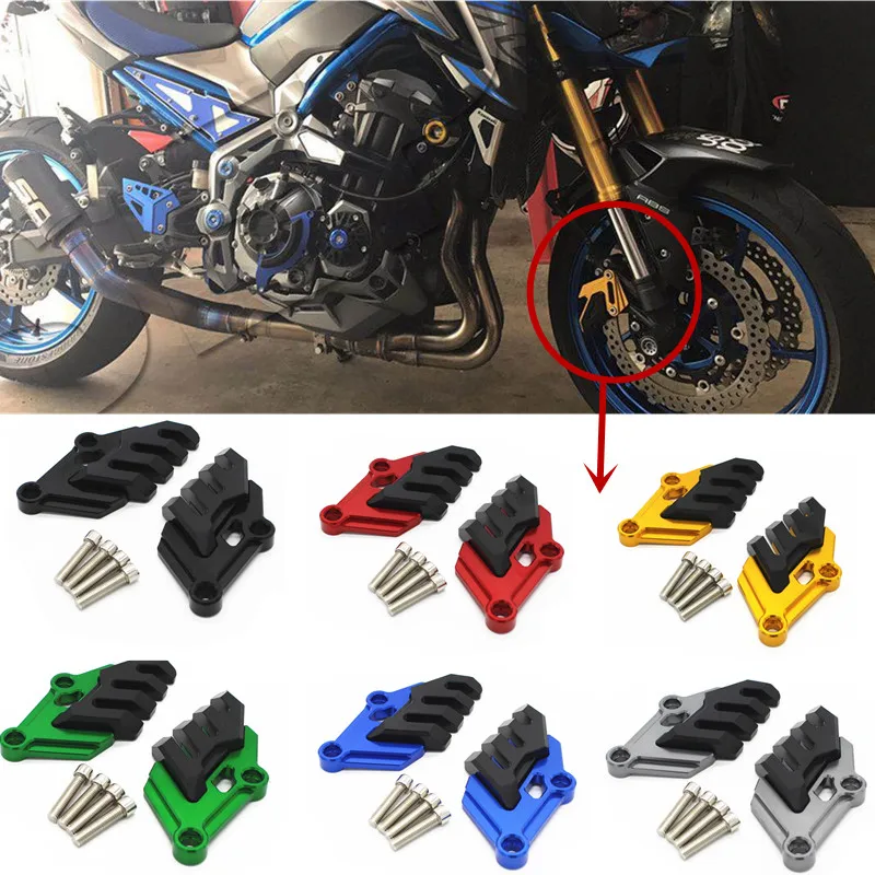 

Fast Shipping For Kawasaki Z900 Z 900 2017 2018 2019 Motorcycle Accessories The Front Brake Caliper Protector For Kawasaki Z 900