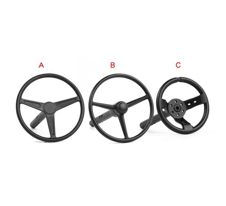 

Metal Steering Wheel Model for 1/10 Scale RC Crawler Truck Drift Buggy Offroad Car Spare Part