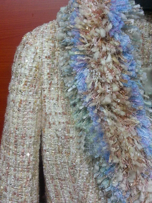 Dames Élégant Veste Manteau Jaqueta Casaco Xs Chaquetas Feminina Taille La Mujer Tweed Mode Blouson 6xl Femmes Plus Unique Hxaq8wBB
