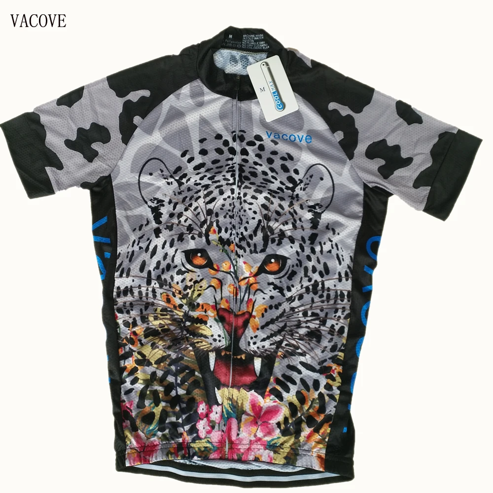 

Summer Cycling jersey Leopard style bicycle ropa ciclismo hombre mtb bike sport cycling clothing short sleeve maillot