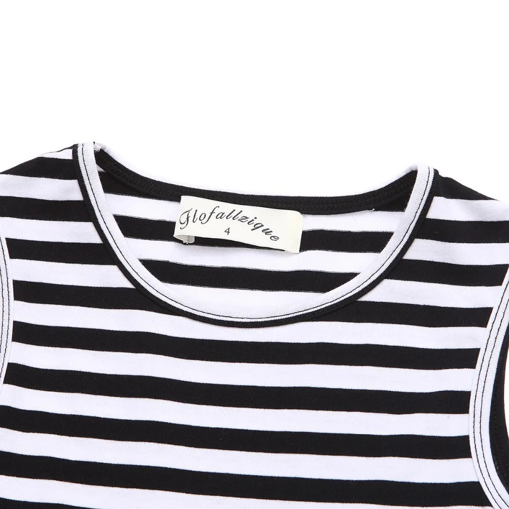 Baby Girls Dress 2017 Summer Casual Striped Princess Dresses sleeveless Black and White Stripes Mesh Dress Children Clothing HTB1K73WQVXXXXXcXFXXq6xXFXXXM - Baby Girls Dress 2017 Summer Casual Striped Princess Dresses sleeveless Black and White Stripes Mesh Dress Children Clothing