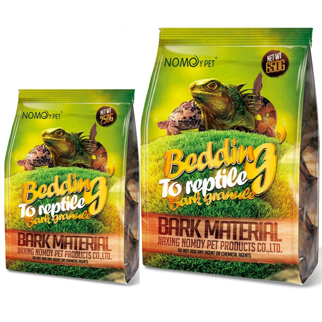 250g/650g Reptile Lizard Turtle Snake Accessory Bedding Material Pine Tree Bark Granules 1