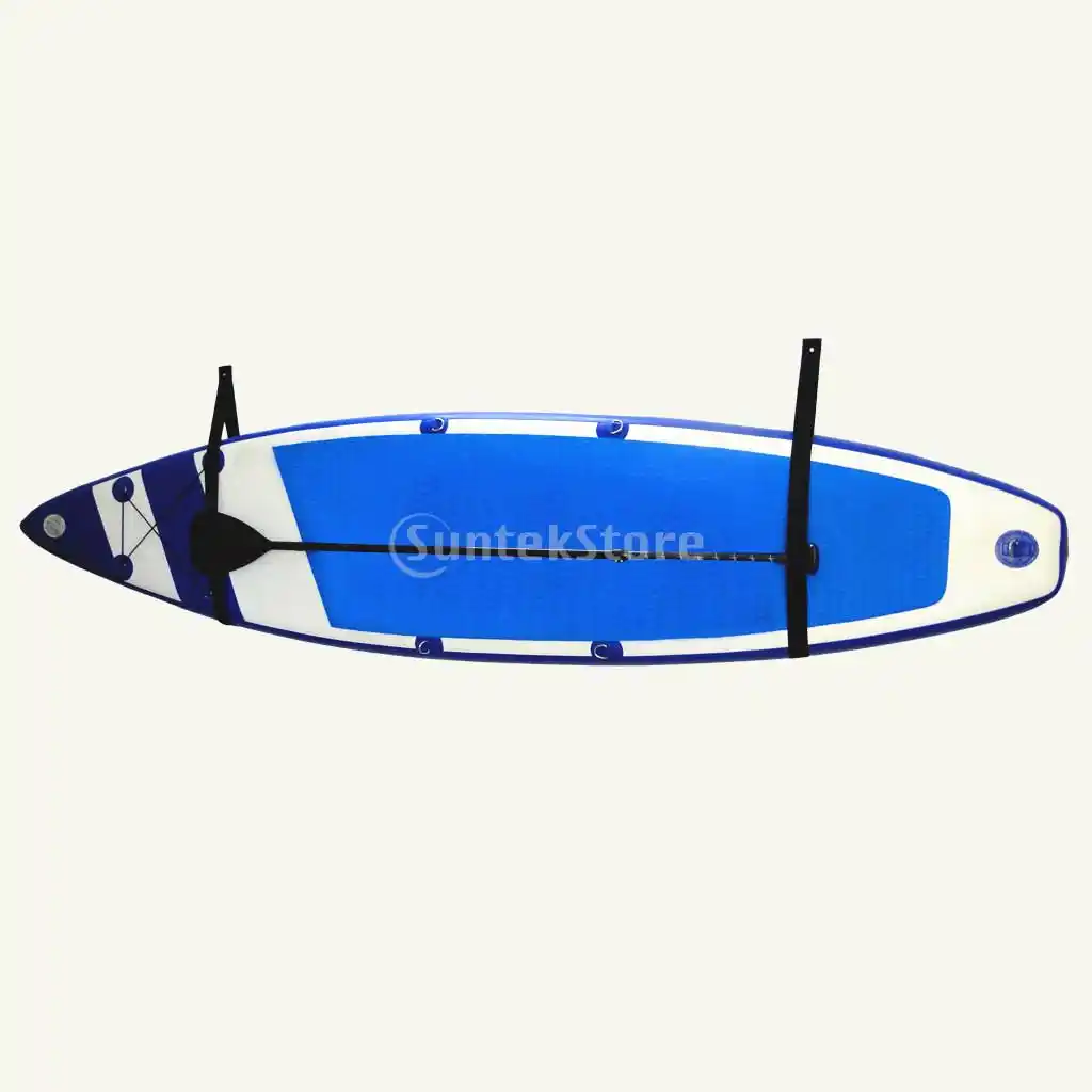 Installed On The Wall J Style Quick Installation Surfboard Storage
