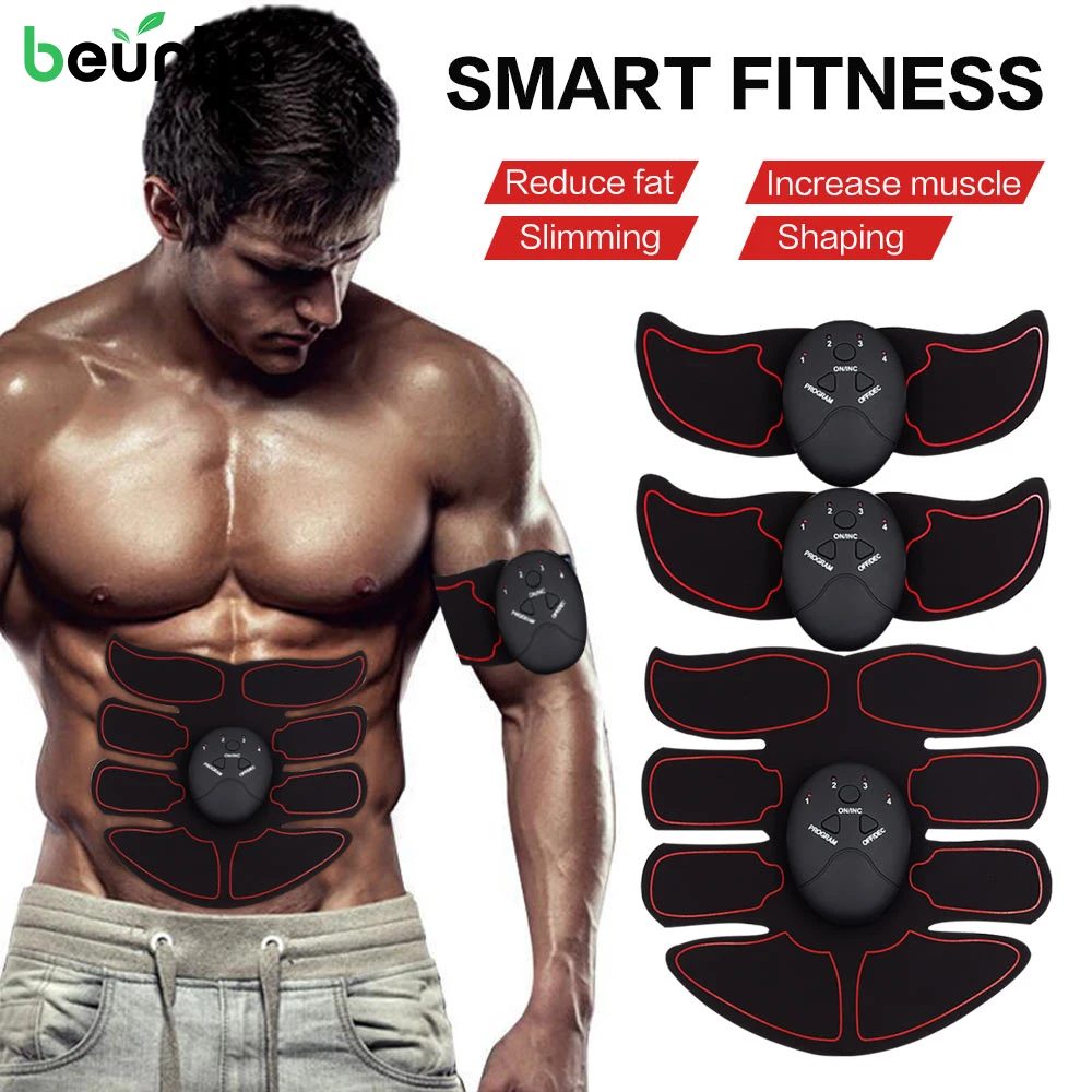 Smart EMS Muscle Stimulator ABS Abdominal Muscle Toner Body Fitness