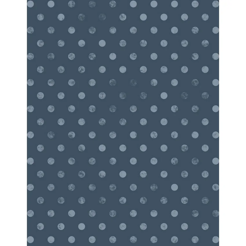 Tr Polka Dots Navy Blue White Dots Art Fabric Photography