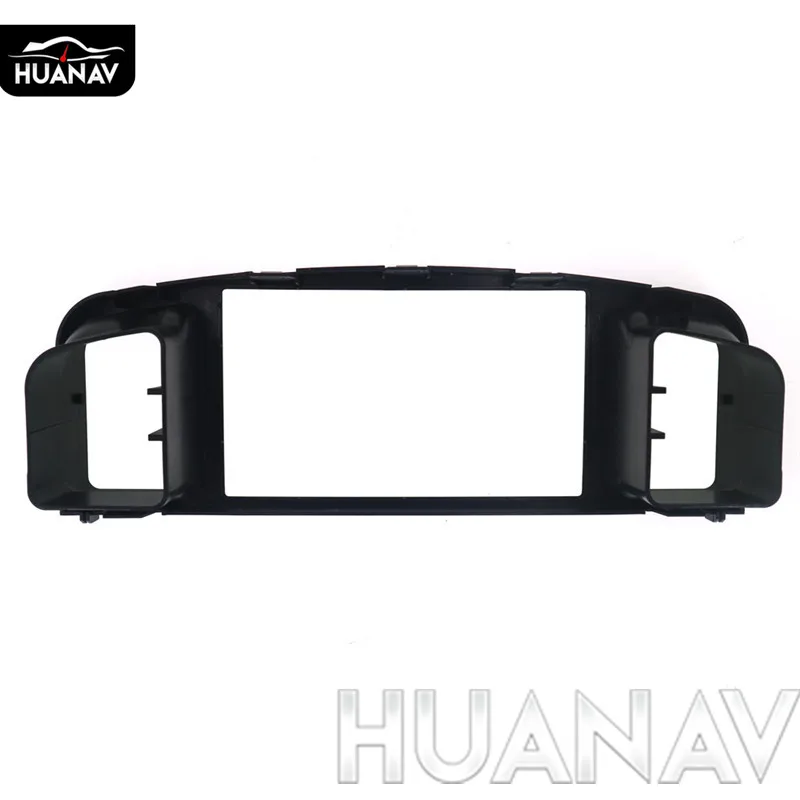 HUANAV Автомагнитола стерео установка монтажный адаптер фасции для 2009-2012 KIA FORTE(черный ручной AC) Радио Рамка аудио фасции