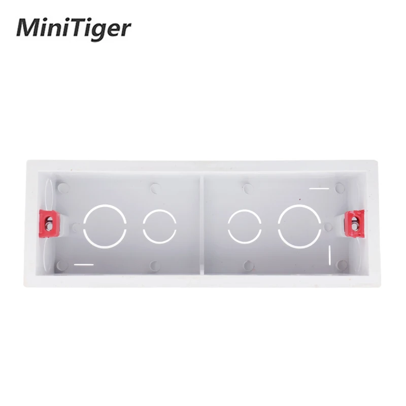 Minitiger белый/красный цветная Монтажная коробка внутренняя кассета 186 мм * 67 5 50 для