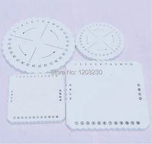 Free shipping Round&square Paper Kumihimo disc diy handmade bracelet/necklace rope braider Spacers knitting knitting tool