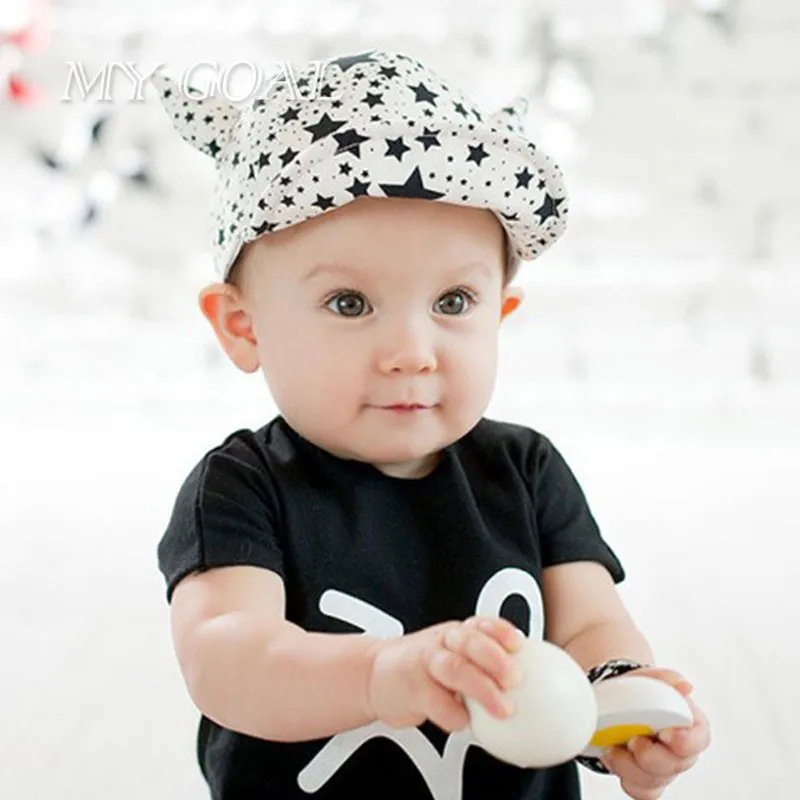 infant flat bill hat