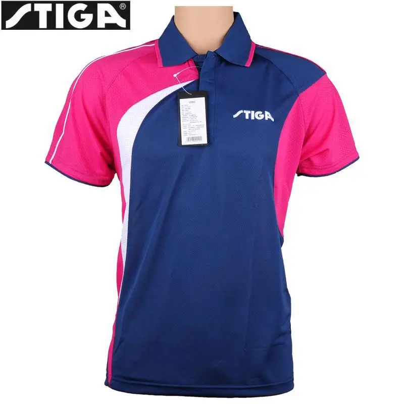 STIGA футболка для настольного тенниса одежда для пинг-понга спортивные футболки для мужчин и wo мужчин Джерси - Цвет: CA35191