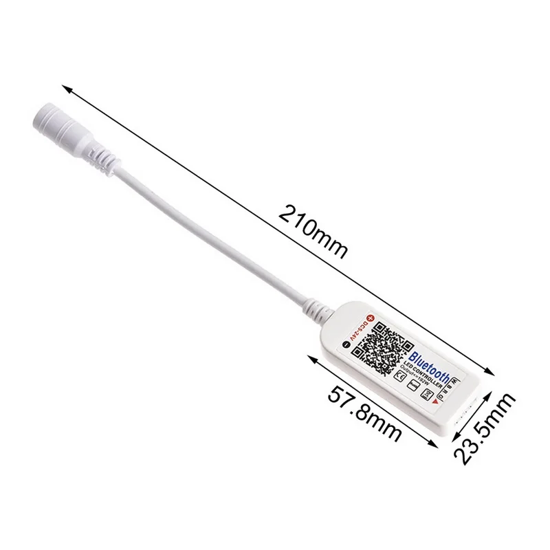 DOZZLOR 1 шт. DC 5 в 24 В Мини Bluetooth/Светодиодная лампа RGBW струнный контроллер красочное