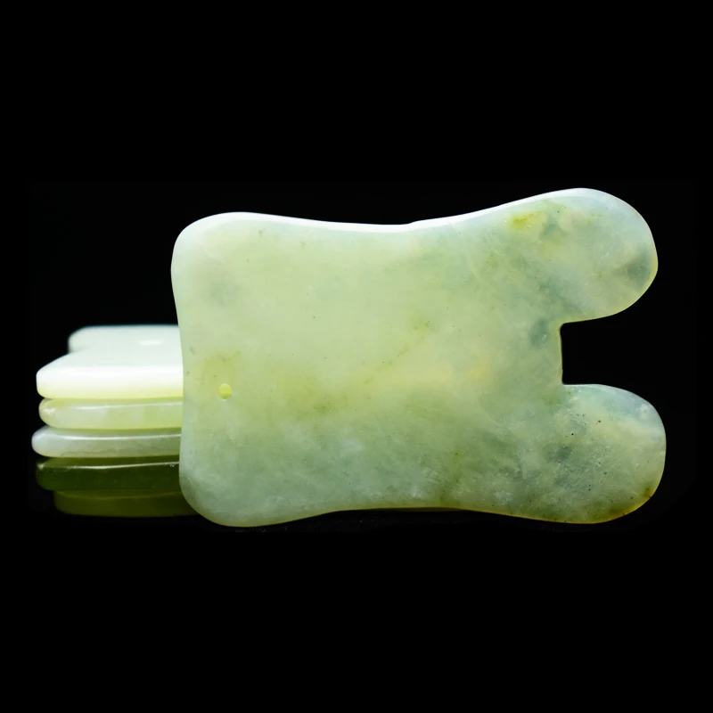 China Traditional Natural Jade Scraping Board Body Facial Acupuncture Slimming Tool Physiotherapy Health Care Massager Wholesale China Traditional Natural Jade Scraping Board Body Facial Acupuncture Slimming Tool Physiotherapy Health Care Massager Wholesale