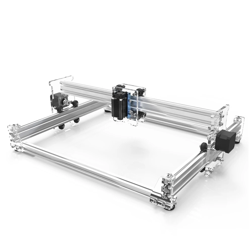 Мини DIY лазерная гравировальная машина 500 МВт/2500 мвт/5500 мВт 30X38 см рабочая зона DIY мини лазерная гравировальная машина A3 Pro
