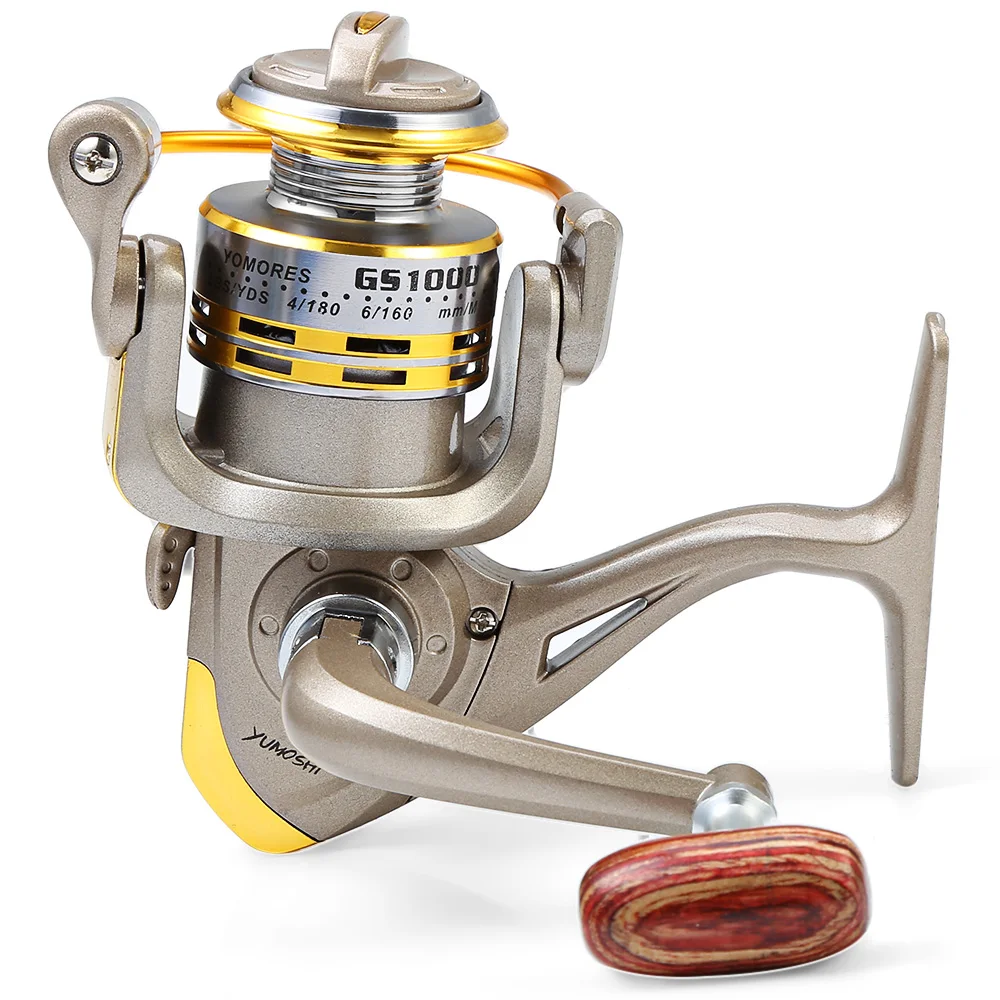 YUMOSHI 8 BB Fish ratio 5.11 GS 1000 7000 Series Spinning Fishing Reel