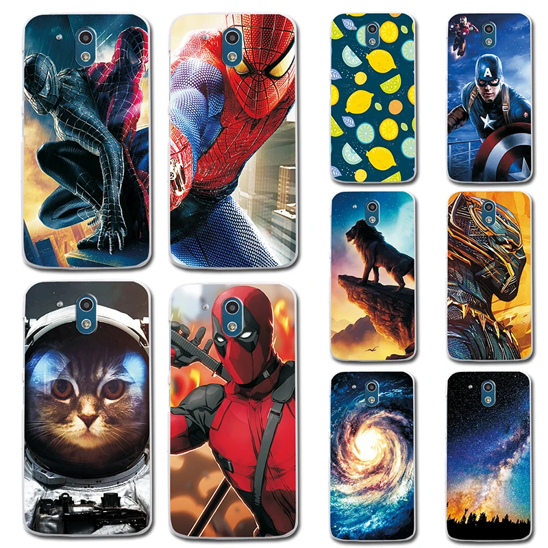

Spiderman Phone Case For HTC Desire 526 526G Cover For HTC Desire 326 326G TPU Cute Brilliant Art Case Fundas For HTC 526 326