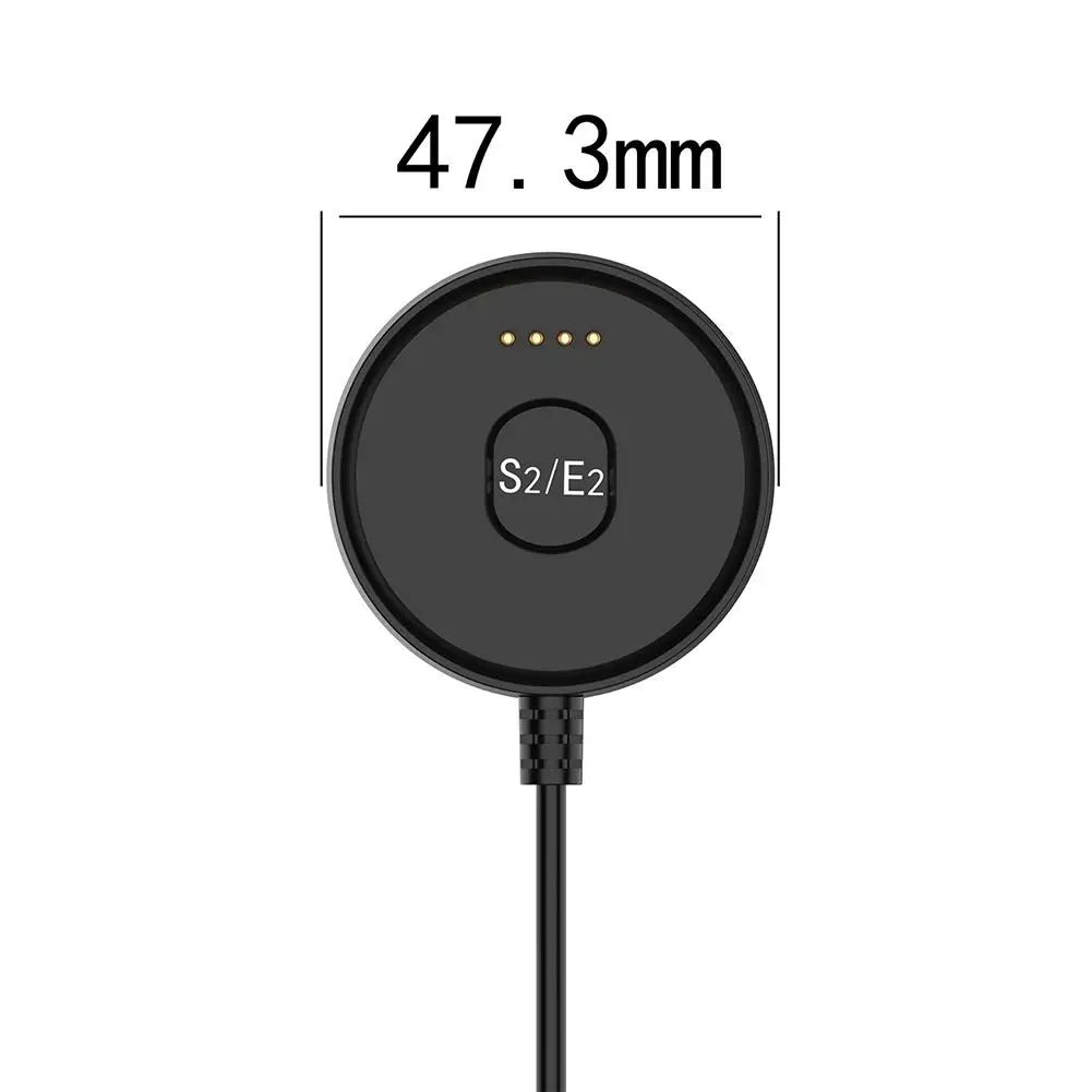 Для Ticwatch S2/E2 универсальная Магнитная Зарядная база USB кабель для передачи данных Нижняя Зарядка 1 м зарядное устройство Колыбель Док-станция Smartwatch аксессуары