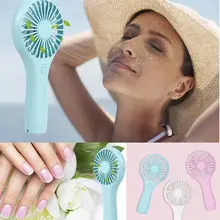 Летний горячий Мини Портативный USB Перезаряжаемый высокой мощности 3-скоростной 3 Вт Настольный вентилятор Прочный ручной вентилятор 11*10*6,5 см