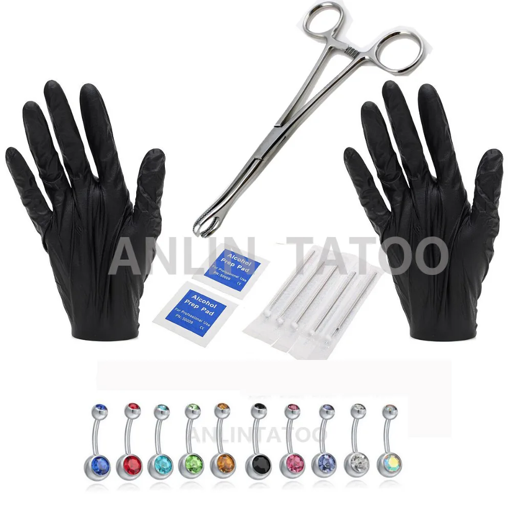 Punch Sponge Forceps Slotted puncture tool set perforation art human