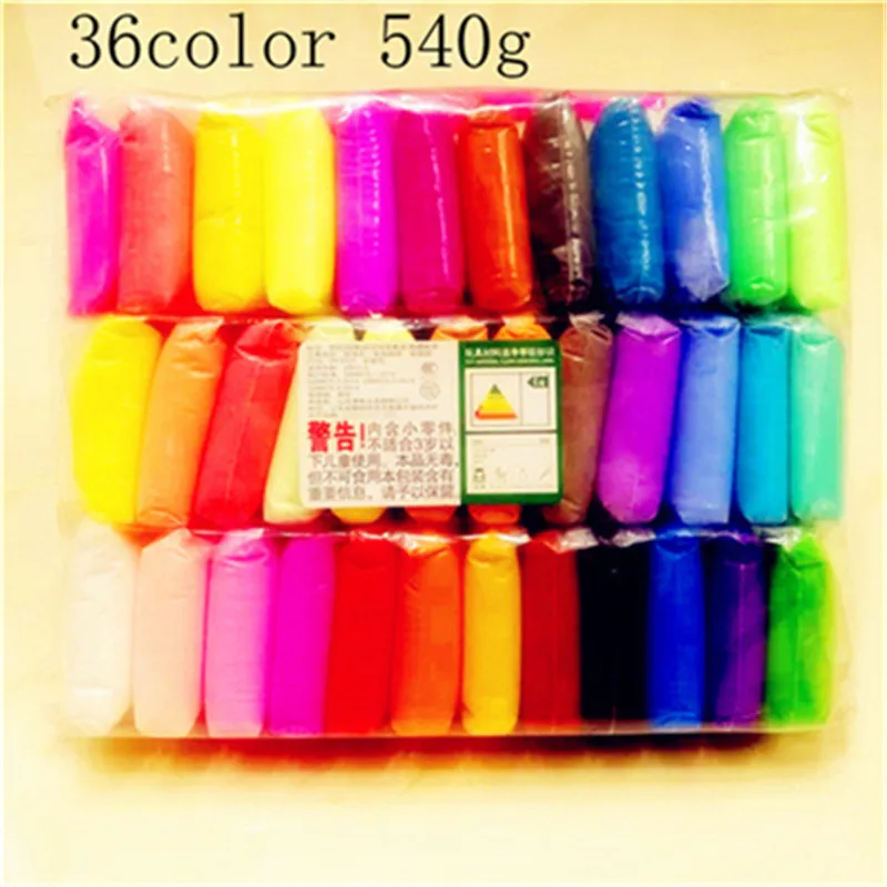 

1-36 Color Fluffy Foam Clay Slime DIY Soft Cotton Slime Ball Kit No Borax Education Craft Toy Antistress Kids Toys for Children