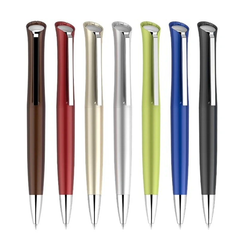 

Ballpoint pen - metal ballpoint pen, multiple colors, black ink, suitable for business signing, school office.LF01-1113