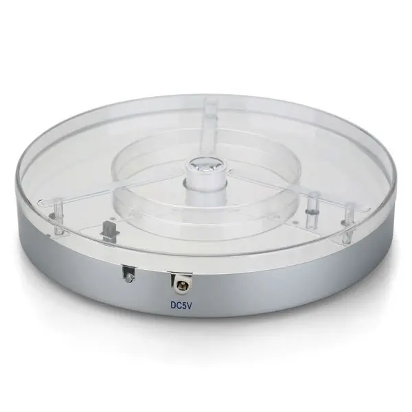 Base de Luz Prata para Debaixo do Vaso Decoração do Casamento de Iluminação Conduziu a Luz do Ponto de 8 Bateria Recarregável Operado Levou Rgbw Polegadas 4em1 5 battery operated led