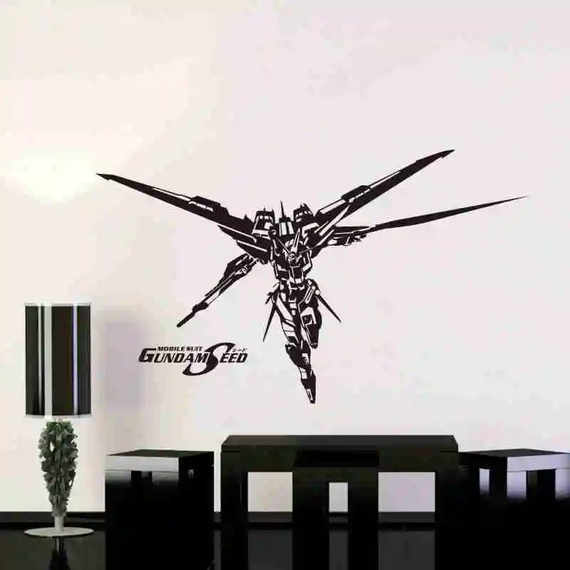 GUNDAM Wall Decal Vinyl Wall Stickers Decal Decor Home Decorative