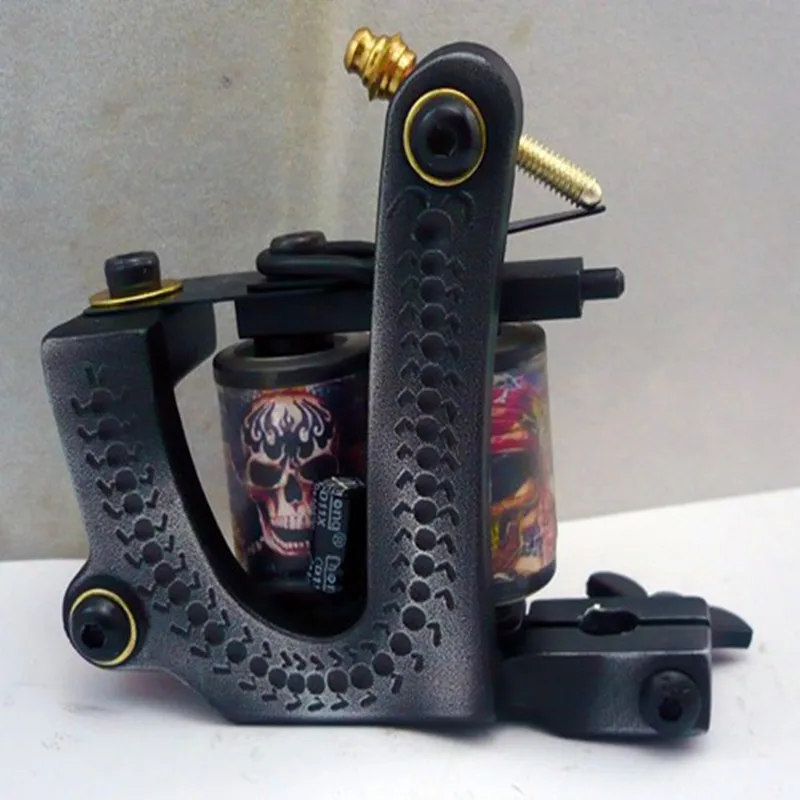 

Professional Beginner Artist Taty tattoo gun one custom Luo's tattoo machine for kit tattoo power supply