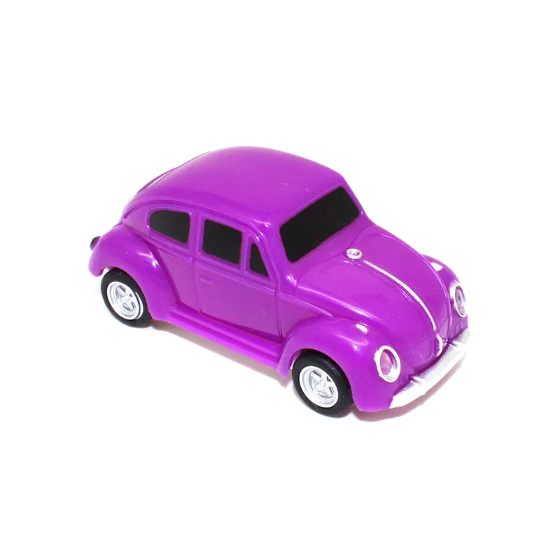 Популярный креативный Жук автомобиль U диск 4 ГБ 8 ГБ 16 ГБ 32 ГБ Флешка Mini cooper usb флеш-накопитель карта памяти 64 Гб ручка привод классический автомобиль - Цвет: Фиолетовый