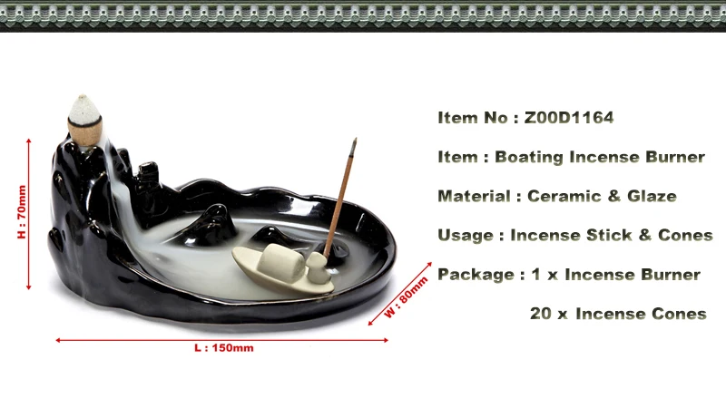 ceramic incense burner