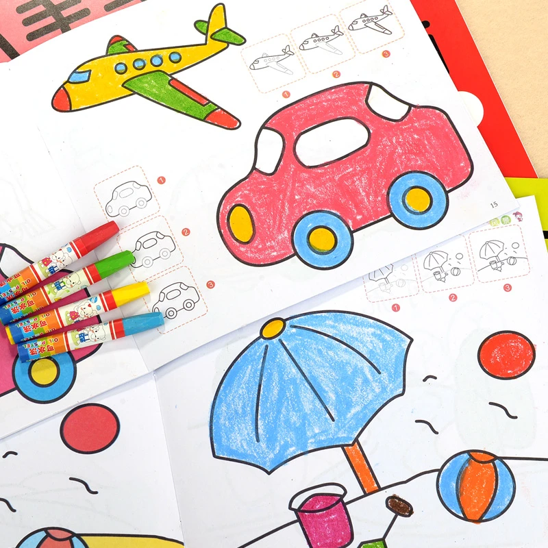 Baby Drawing Book Coloring Books For Kids Children Painting In Total 12 .age 2 6|coloring Book|book Colorbooks For Kids - AliExpress Baby Drawing Book Coloring Books For Kids Children Painting In Total 12 .age 2 6|coloring Book|book Colorbooks For Kids - AliExpress