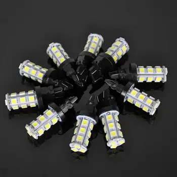

BORUiT 18SMD 3157 T25 LED Car Light Bulbs Auto Internal Door Lights Reading Light Licence Plate Lights Car Parking Signal Lamp