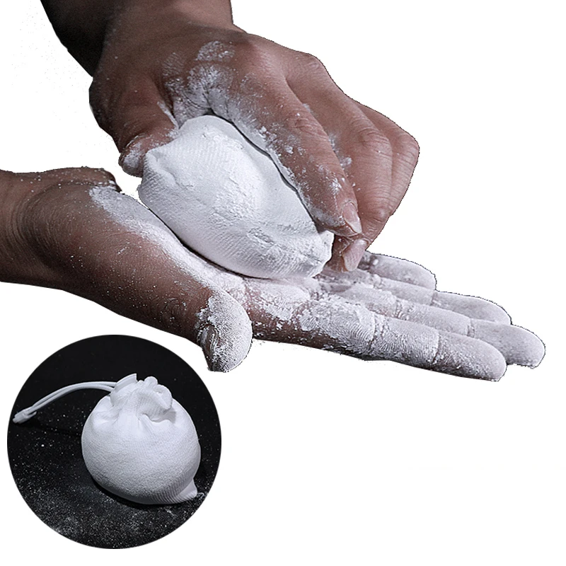 رياضة الطباشير الكرة ل رفع الأثقال تسلق الصالة الرياضية الجمباز الطباشير المغنيسيوم رفع الاثقال نجوم النادي الأهلي الطباشير قوي قبضة لا زلة