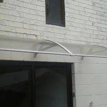 Ds100200-a, 100x200 см, глубина 39.37 '', Ширина 78.74'', монолитный Поликарбонат/алюминий кронштейн навес двери