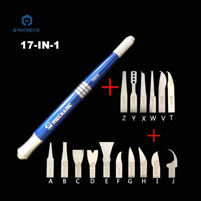 

IC Chips Remove Tool NAND CPU Graver Blade Set Cutter Knife Engraving Cutting Craft Knife for Phone Motherboard Repair Tool