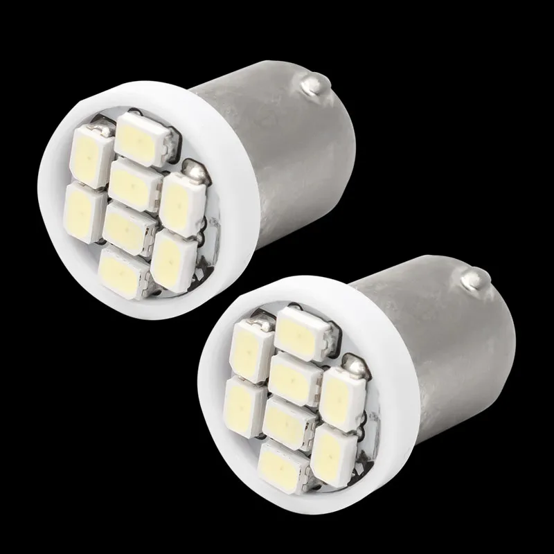 2 шт. BA9S T4W 363 8 smd 1210 Светодиодные Автомобильные Габаритные фонари габаритный