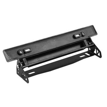 

New Car License Plate Frame Shield Protection Adjustable Holder Universal Durable Cover