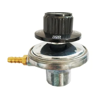 

EARTH STAR one pound propane tank adjustable regulator with 1/4" barb fitting for 6mm ID hose