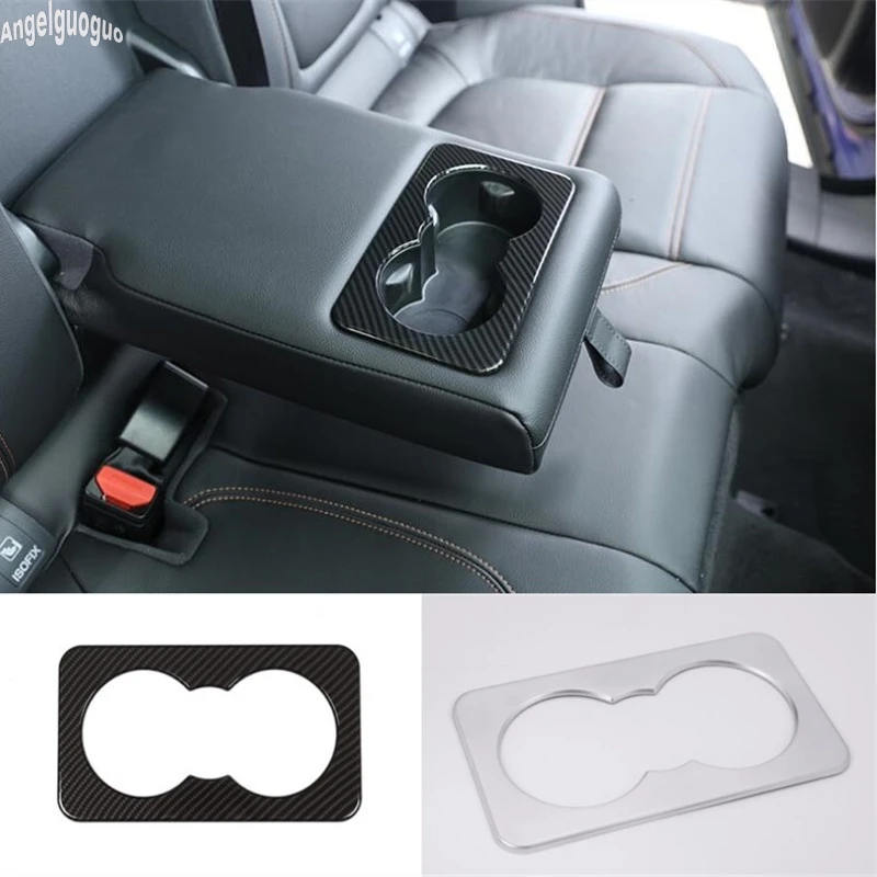 Details about   For Volkswagen Touareg 2011-2018 Rear Water Cup Holder Panel Cover Frame Decor