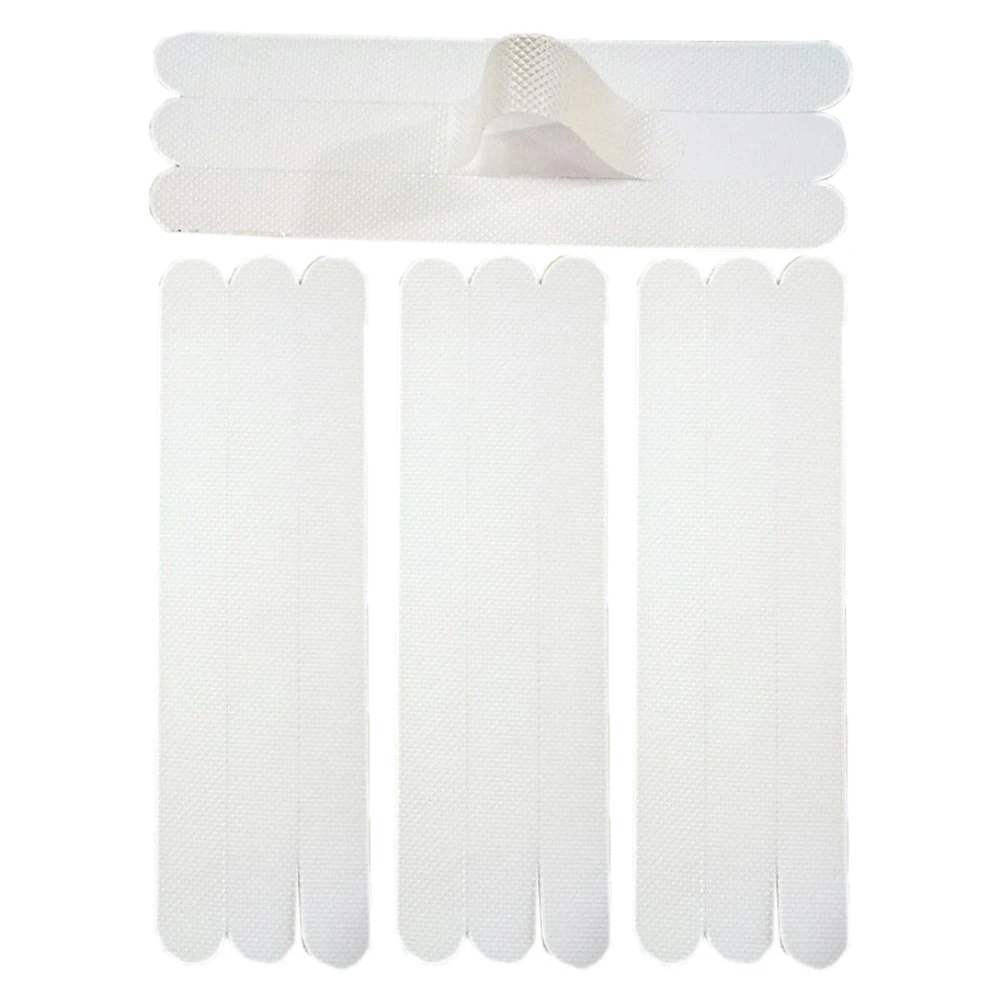 

12pcs Anti-slip Strips Wear Resistance Tool Safety Toilet Water Proof Pad Bathtub Bath Shower Rubber Flooring Self Adhesive Tape