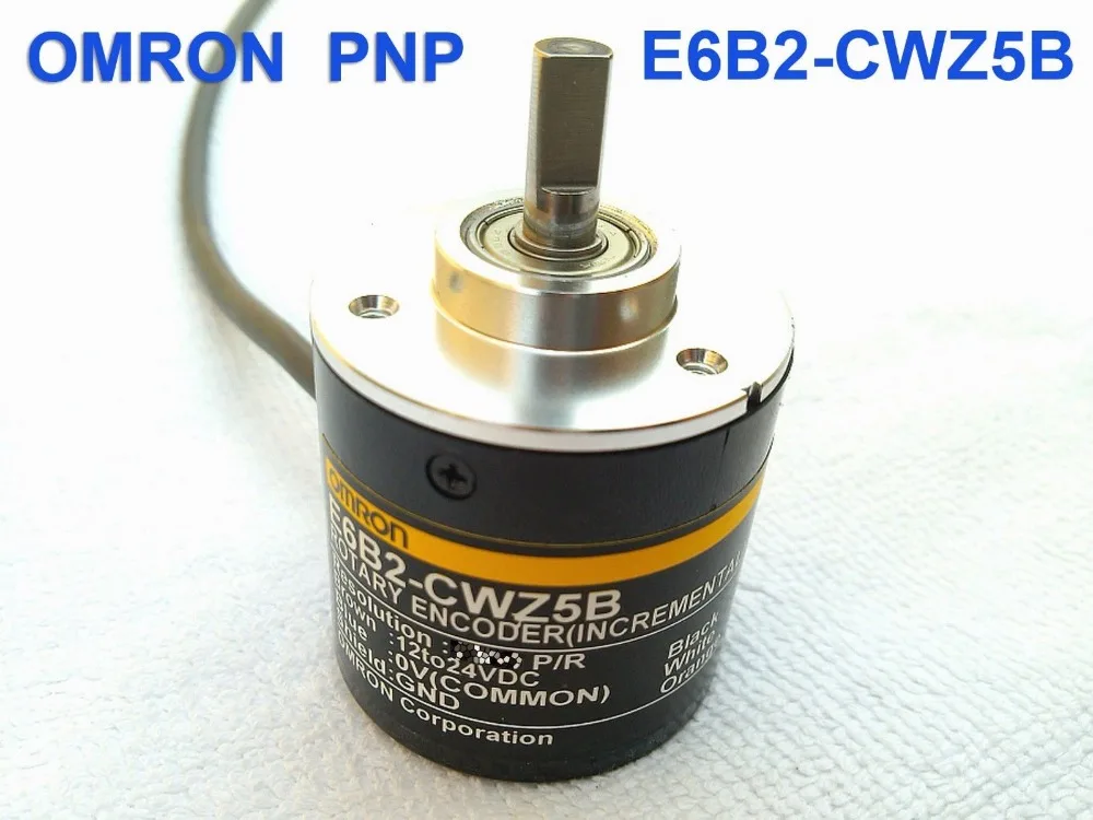 Инкрементный Поворотный энкодер OMRON 40P 1 шт. 40p/r 12 ~ 24 В постоянного тока E6B2 CWZ5B PNP|pnp| |