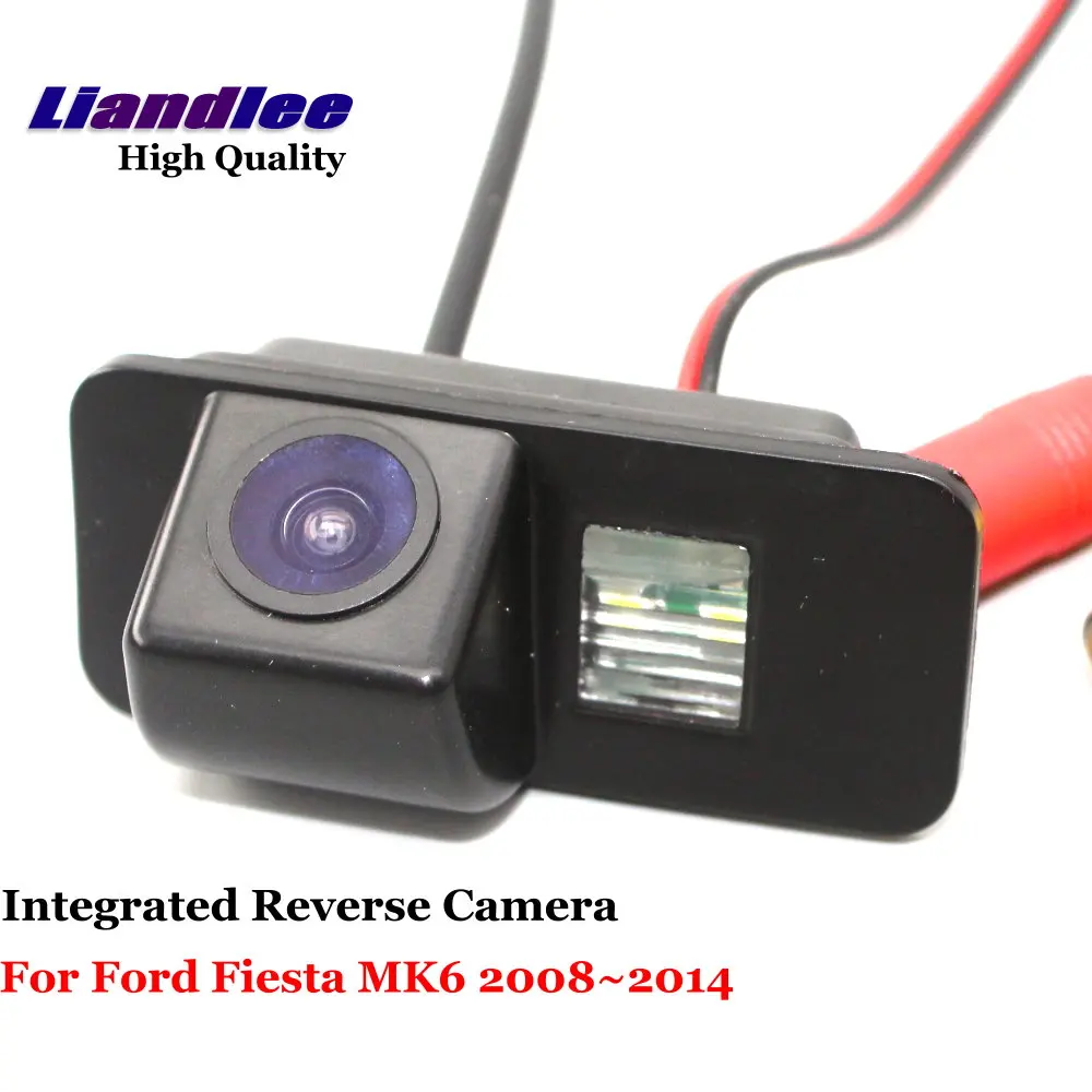 Liandlee для Ford Fiesta MK6 2008~ Автомобильная камера заднего вида резервная парковочная камера заднего вида/Встроенная Высококачественная
