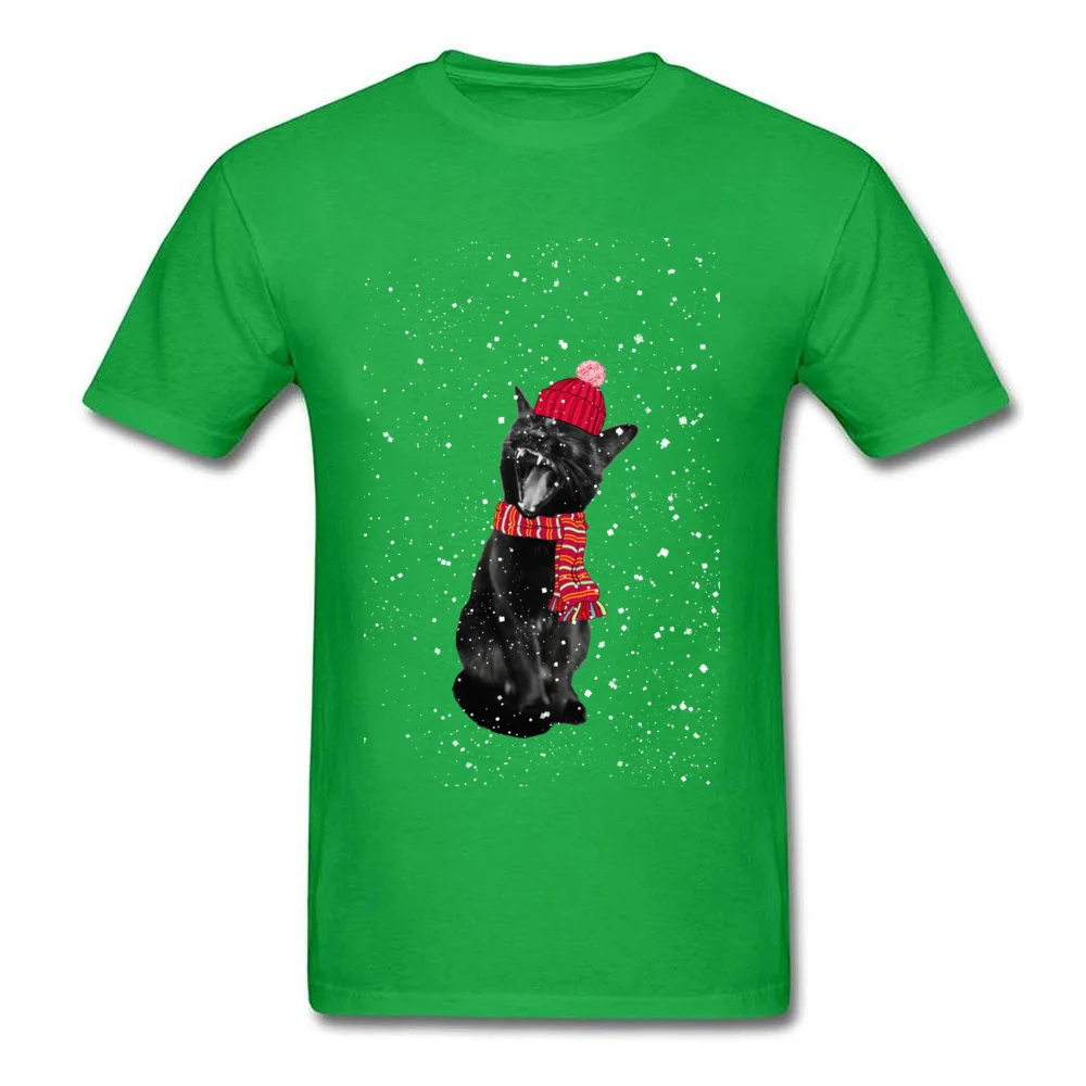 Christmas Mood 2018 New Short Sleeve Funny Top T-shirts 100% Cotton O-Neck Boy Tops Shirt 3D Printed Tops Shirts April FOOL DAY Christmas Mood green