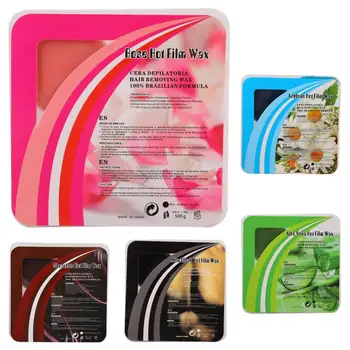 

5 Types 500g Solid Arm Body Hair Removal Hard Wax Block Hypoallergenic Painless Depilatory Wax