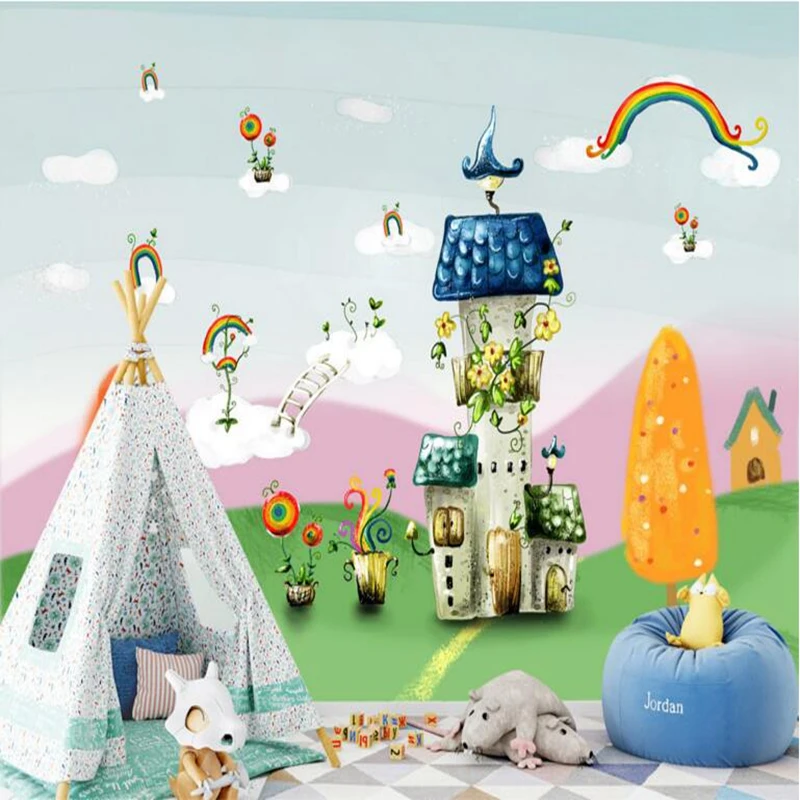 Us 22 46 45 Off Baby Wallpaper Childrens Room Decor Fresh Blue Sky Castle Children Bedroom Picture Wall Paper Kids In Us 22 46 45 Off Baby Wallpaper Childrens Room Decor Fresh Blue Sky Castle Children Bedroom Picture Wall Paper Kids In