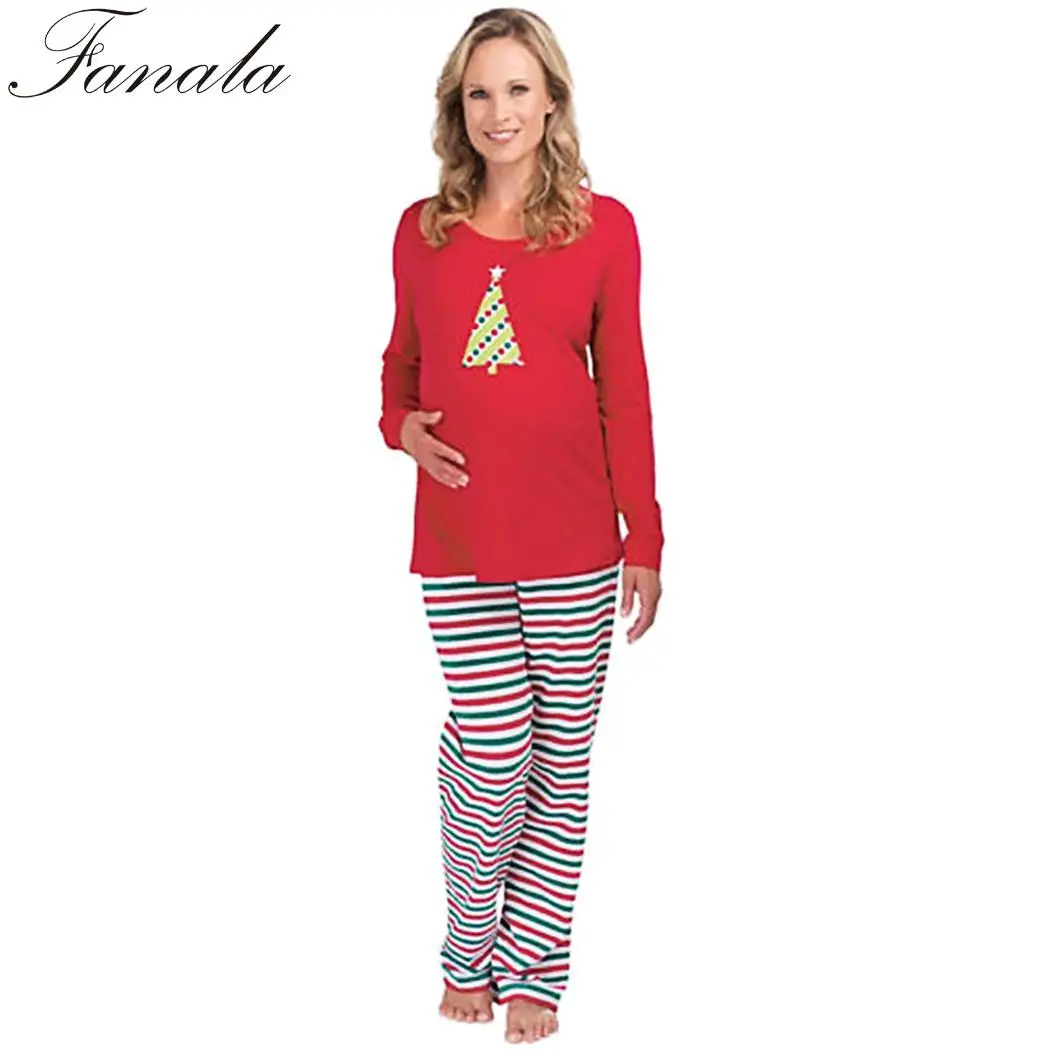 Top Long Sleeve O Neck Christmas with Pants New Unisex