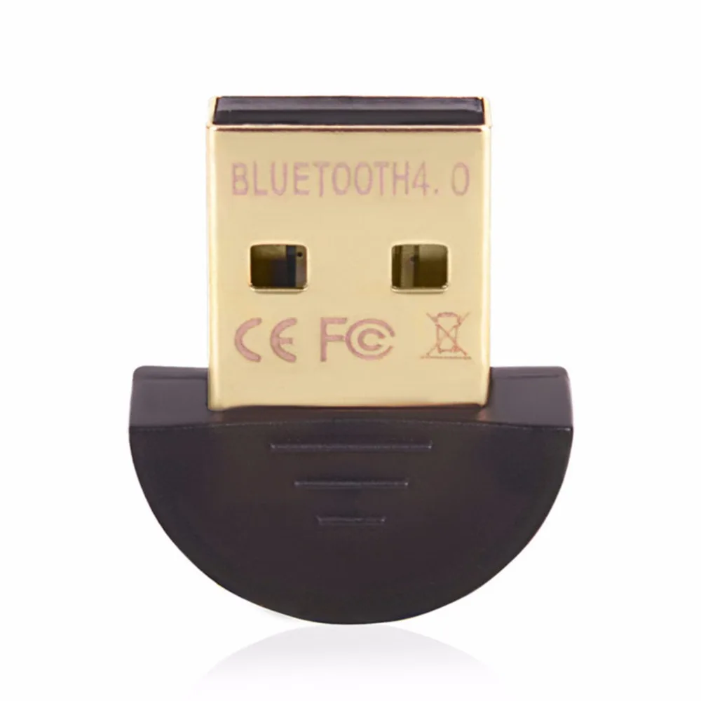 Мини USB Bluetooth CSR 4,0 адаптер приемник передатчик беспроводной ключ со встроенной антенной и Позолоченный разъем