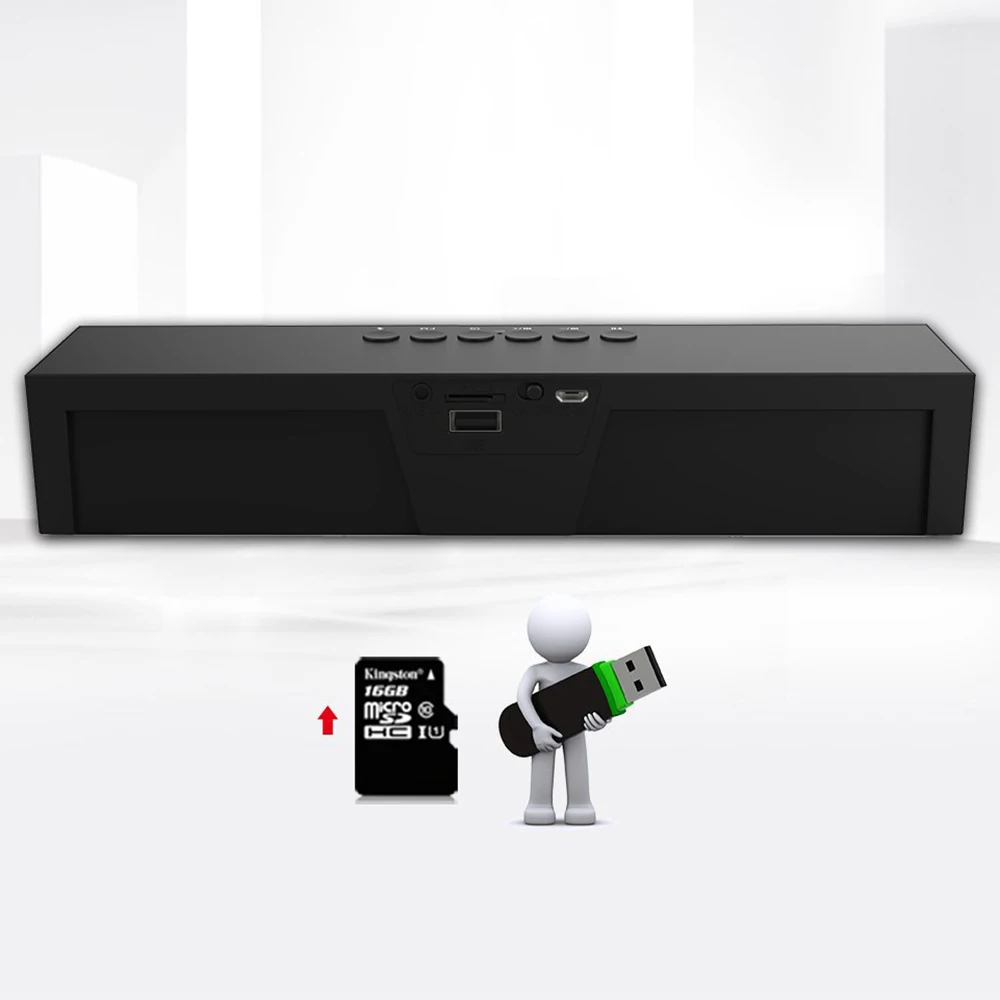 HFES Новый Sardine Bluetooth динамик s с fm радио будильник встроенный микрофон светодиодный