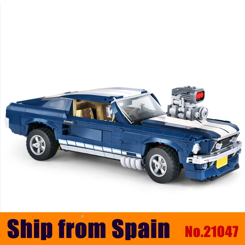

21047 Creator Expert Fords Mustang car model Compatible With legoings 10265 Set Building Blocks Bricks Educational Toys Birthday